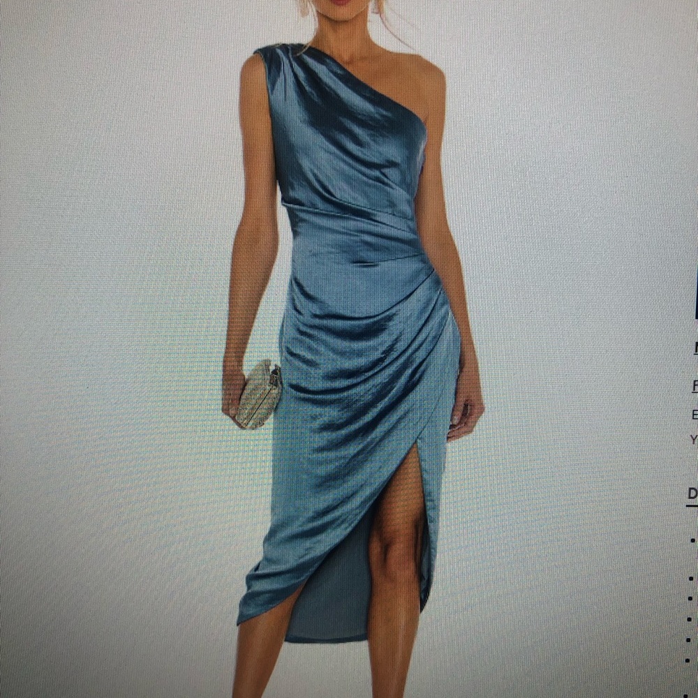 Elliatt Cassini Dress Blue Small
